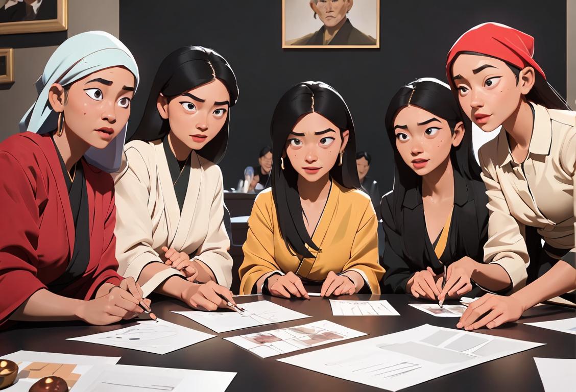 A diverse group of people, wearing various cultural attire, gathering together to plan and strategize for National Coordinated Strategy Day..