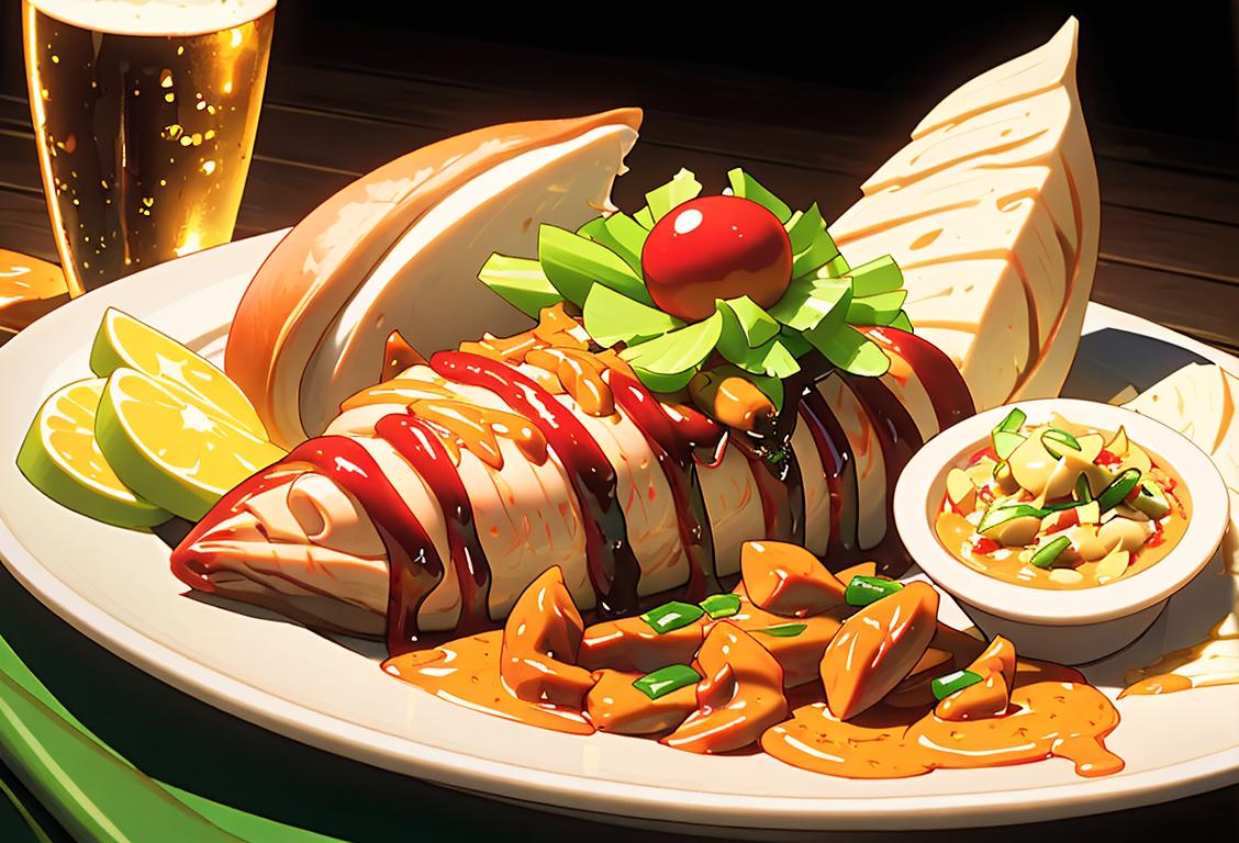 A joyful celebration in Louisiana, featuring vibrant Cajun fashion, mouthwatering cuisine, and energetic music in a festive bayou setting..