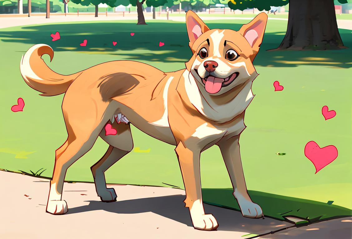 Happy National alabai dog Day! Show your love for these loyal pups with a photo of a smiling owner playing fetch in a sunny park..