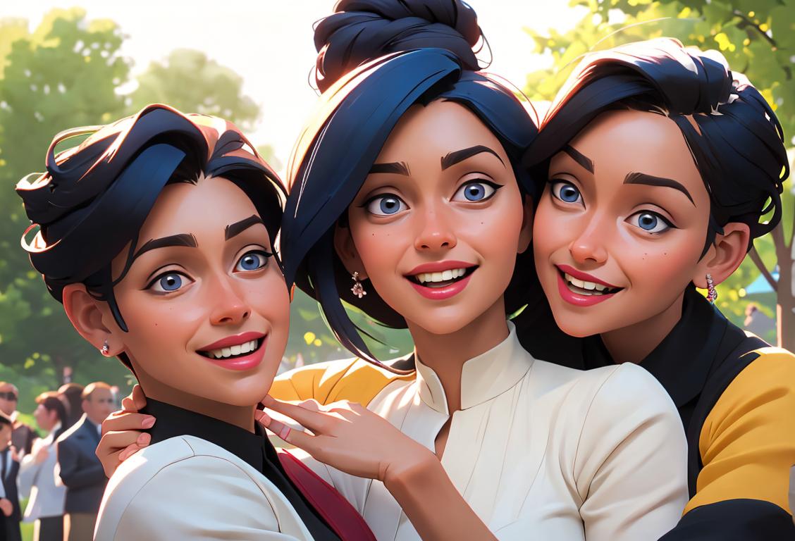 A diverse group of adults enjoying outdoor activities with an ex-spouse hairstyle fashion twist, embracing independence and the joy of being single..