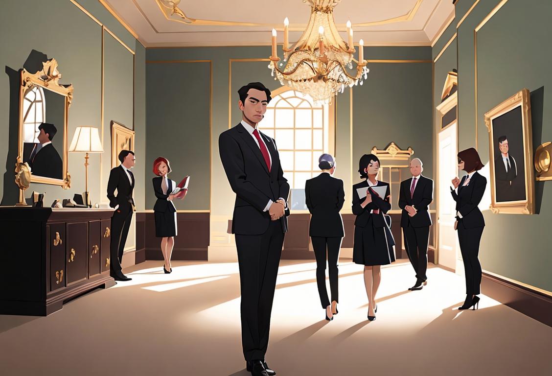 A group of individuals wearing business attire, with a diverse range of fashion styles and scenes, supporting their local chamber of commerce..