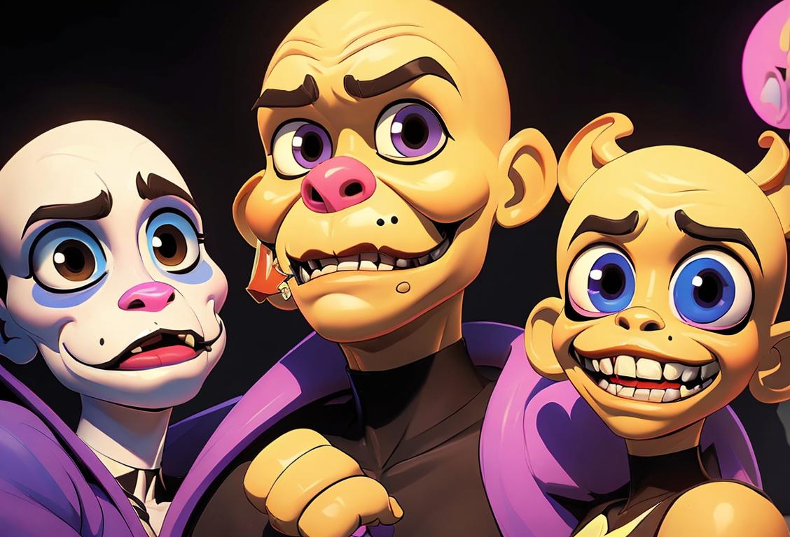 A group of enthusiastic gamers cosplaying popular Undertale characters, highlighting the unique and quirky fashion styles of each character, set against a vibrant virtual landscape..