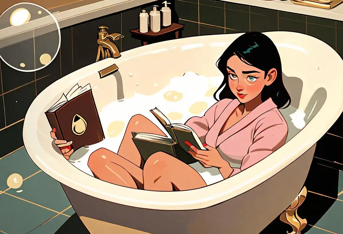 read in the bathtub