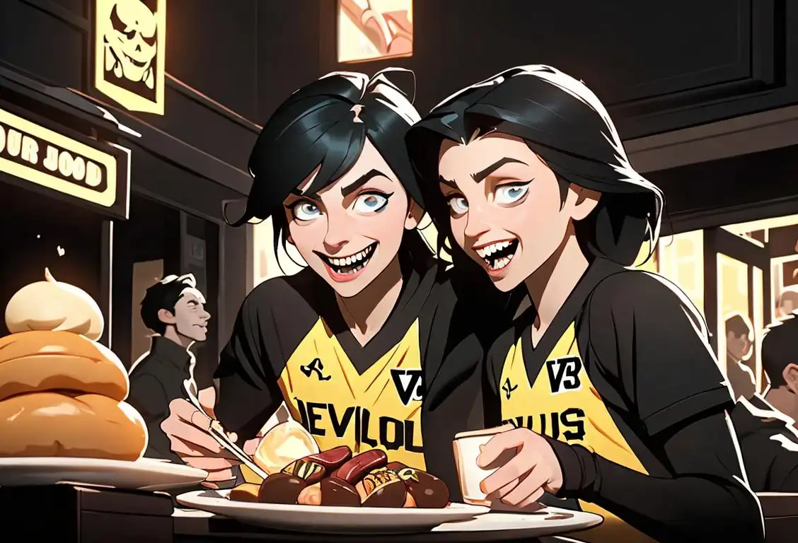 Joyful individuals wearing bvb jerseys, devouring delectable dishes, engaging in sports, and reminiscing fondly under glowing city lights..
